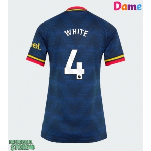 Arsenal Ben White #4 Replika Udebanetrøje Dame 2026-27 Kortærmet